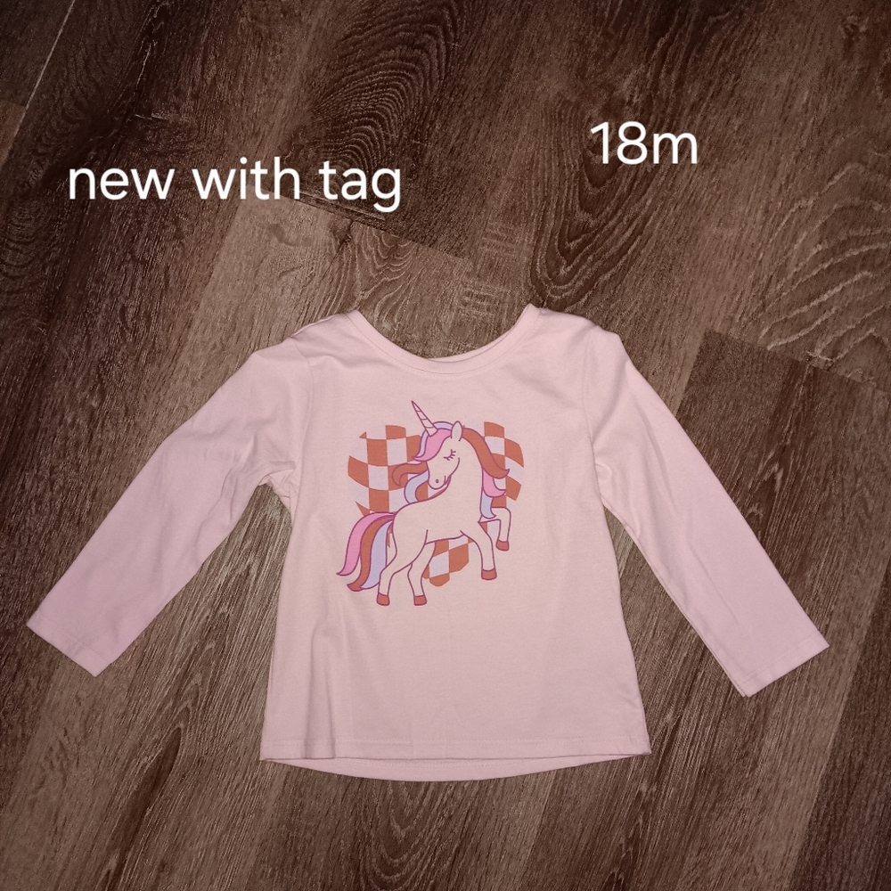 Unicorn shirt for toddlers